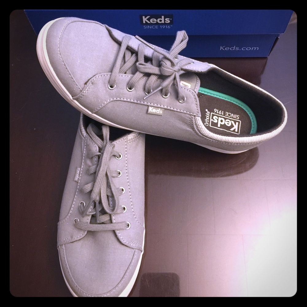 Gray Keds - Excellent Condition!